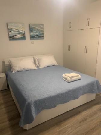 the master bedroom of Sophias Seaview - an excellent accommodation for Protaras Holidays you will remember