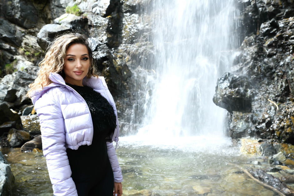 Me in front of Caledonia waterfalls in Platres Cyprus