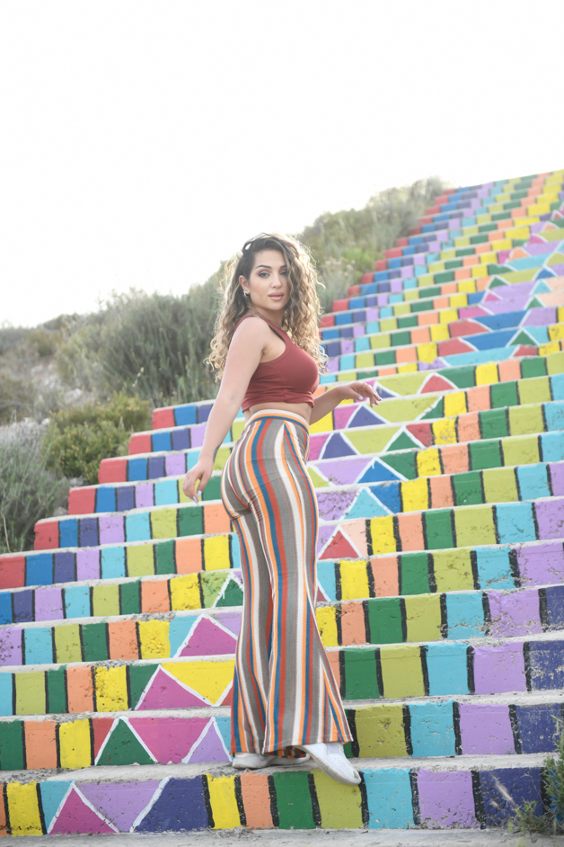 me on the famous love steps in Lympia 