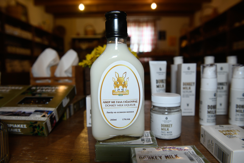 donkey milk liqueur tastes awesome!