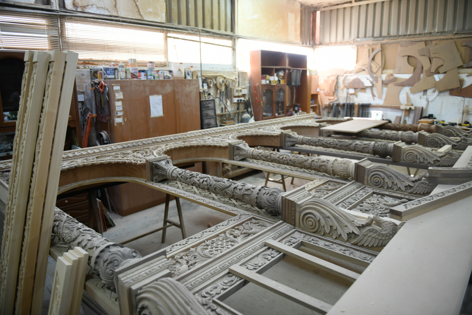 Ecclesiastical Wood Carvings in Lympia