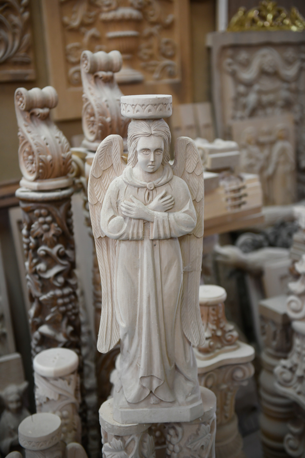 Ecclesiastical Wood Carvings in Lympia 