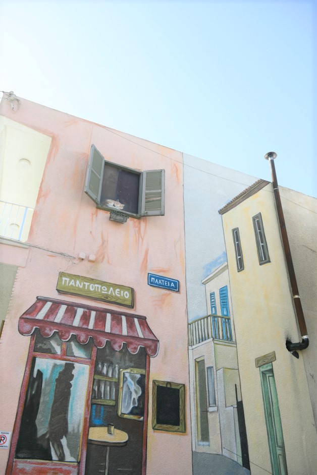 interestin g street art in Lympia, Cyprus