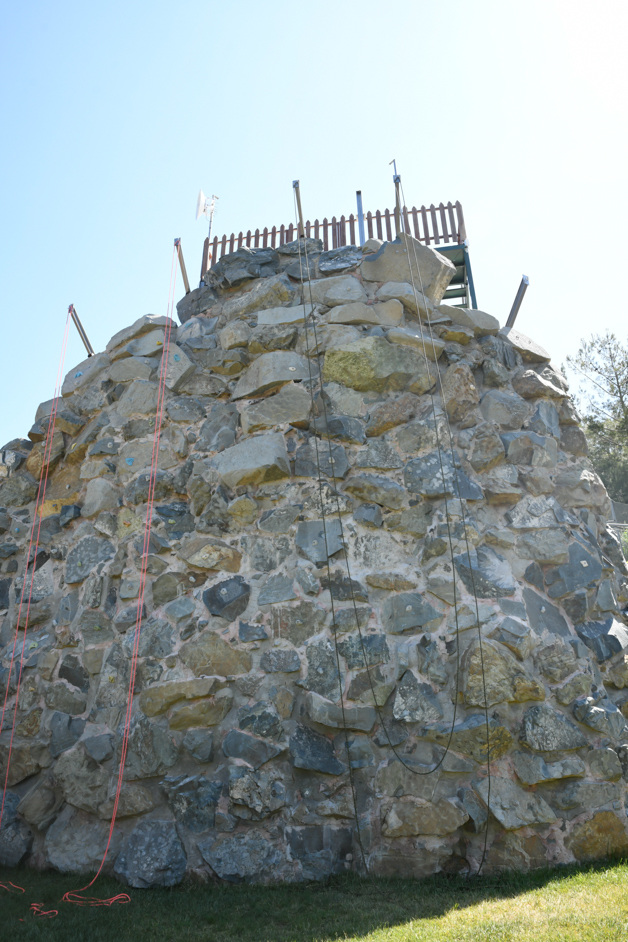 Rockclimbing in Kyperounta Adventure mountain park 